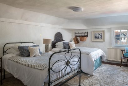 A twin bedroom at 40 Mill Street, Ludlow