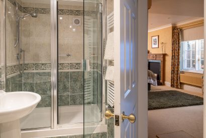 A bathroom at 40 Mill Street, Ludlow