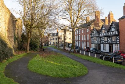 The local area near 40 Mill Street, Ludlow