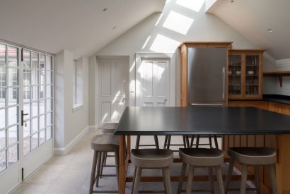 The kitchen at Muirfield Green, East Lothian