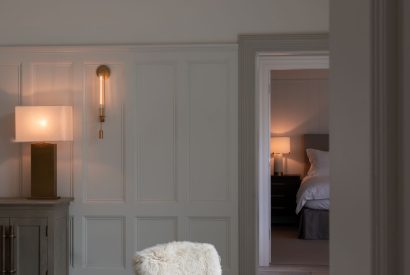 The living room at Muirfield Green, East Lothian