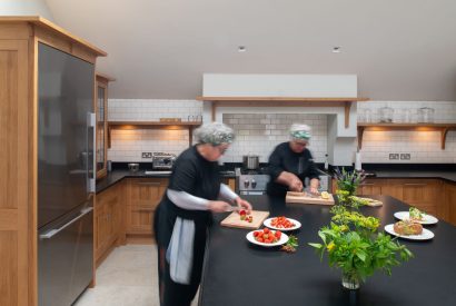 The kitchen at Muirfield Green, East Lothian