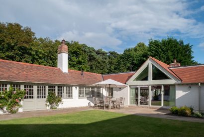 The garden at Muirfield Green, East Lothian