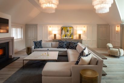 The reception room at Muirfield Green, East Lothian