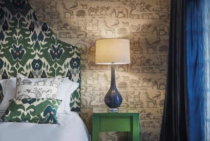 A king size bedroom at Chester House, Cheshire