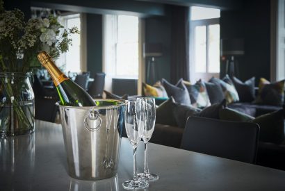 The living space at Chester House, Cheshire