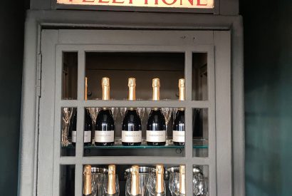 Champagne store at Chester House, Cheshire