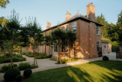 The garden at Cheshire Manor, Bickerton