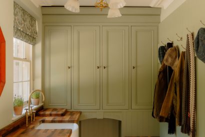 The boot room at Cheshire Manor, Bickerton