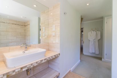 A bathroom at The Creamery, Somerset