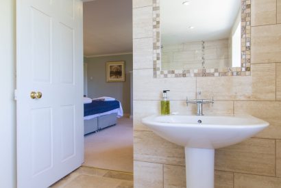 A bathroom at The Creamery, Somerset