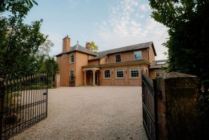 The entrace at Cheshire Manor, Bickerton