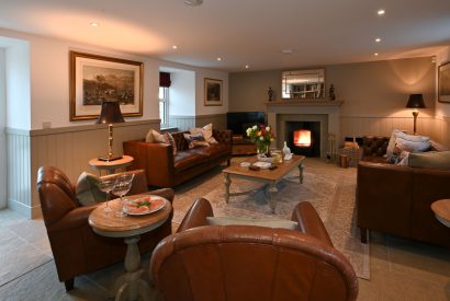 The snug at Fernbrae Farmhouse, Perthshire