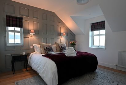 A double bedroom at Fernbrae Farmhouse, Perthshire