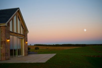 Sunset at Fernbrae Farmhouse, Perthshire