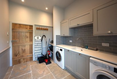 The utility room at Torran Steading, Perthshire