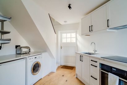 The kitchen at White Exeter House, Devon