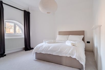 A double bedroom at White Exeter House, Devon