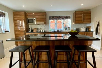 The kitchen at Acacia Cottage, Hampshire