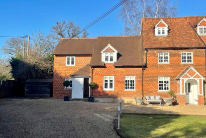 The exterior of Acacia Cottage, Hampshire