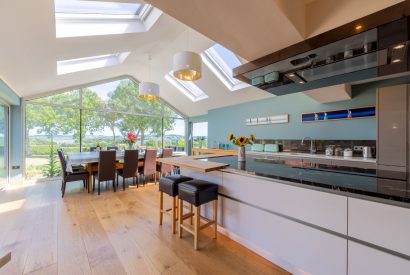 The kitchen at Shepherd's Estate, Somerset