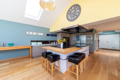 The kitchen at Shepherd's Estate, Somerset