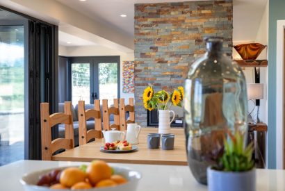 The dining area at Shepherd's Estate, Somerset