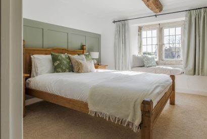 A double bedroom at Heartview Cottage, Cotswolds