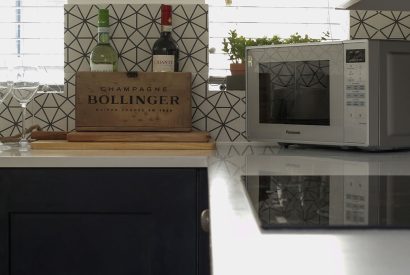 The kitchen at Heartview Cottage, Cotswolds