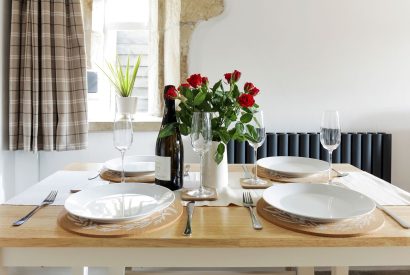 The dining space at Heartview Cottage, Cotswolds