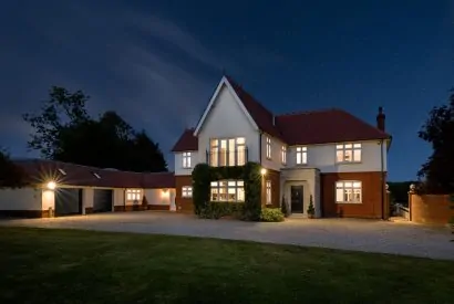 The exterior of Merry Manor, Essex