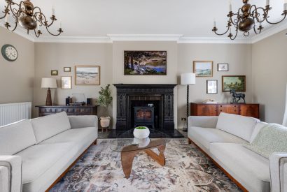 The lounge at Merry Manor, Essex