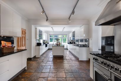 The kitchen at Merry Manor, Essex