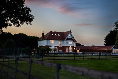 Merry Manor, Essex at night