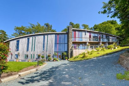 The driveway to Crescent House, lake District