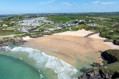 Treyarnon Bay near Sunset Sands, Cornwall