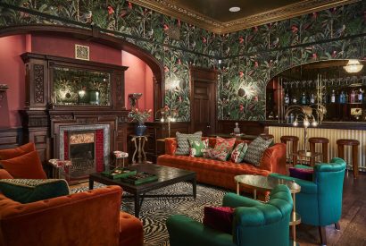 A reception room at Ty Culfor, Anglesey