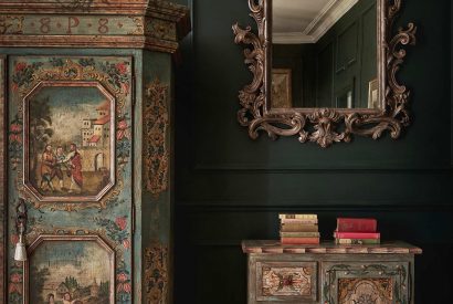 A bedroom at Ty Culfor, Anglesey