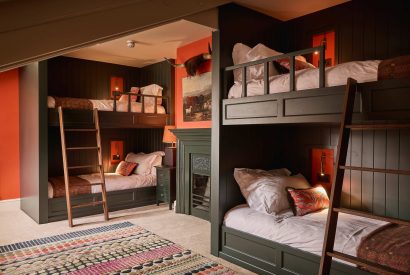 The bunk bedroom at Ty Culfor, Anglesey