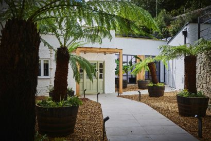 The gardens at Ty Culfor, Anglesey