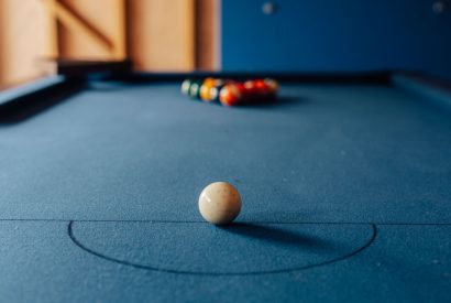 The games room at Havenwood, Oxfordshire