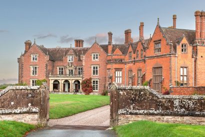 The historic house at Wyvern House, Shropshire