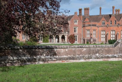 The grounds at Wyvern House, Shropshire
