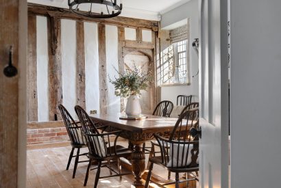 The dining room at Priory East Gate, Essex