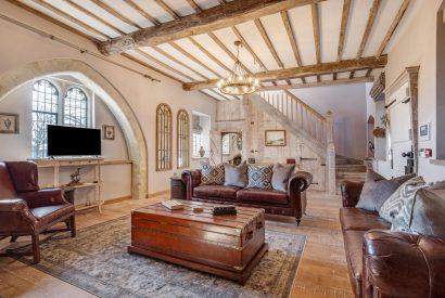 The living room at Priory East Gate, Essex