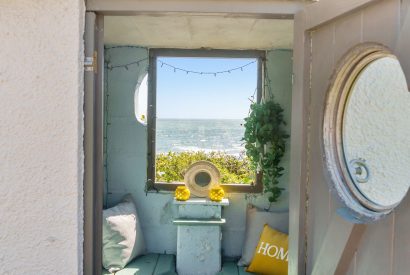 Sea views at Lightkeepers Cottage, Cornwall