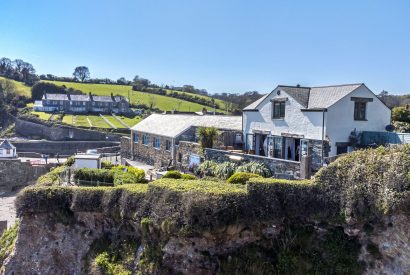 The view to at Lightkeepers Cottage, Cornwall