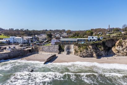 Coastal views at Lightkeepers Cottage, Cornwall