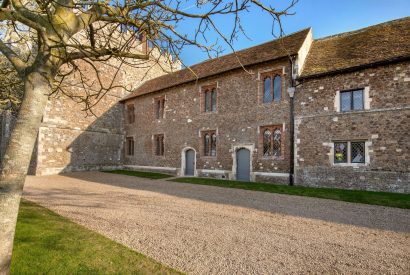 The exterior of The Priory Gatehouses, Essex