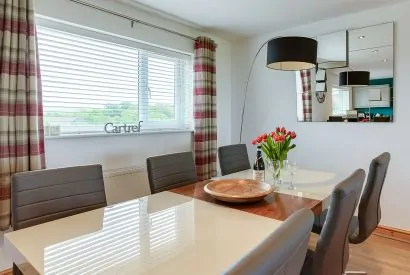 The dining room at Ty Llewelyn, Llyn Peninsula